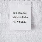 Beatrice Medallion Chenille Bedspread, Full, White