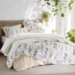 Bedsure Twin Floral Reversible Quilt Set