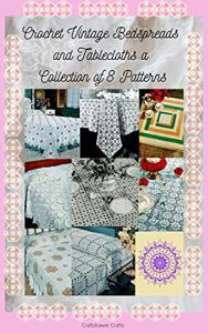 Vintage Crochet Bedspread and Tablecloth Patterns Set