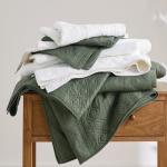 Bedsure Cotton Quilt Set - Queen, 3-Piece Geometric