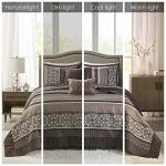 Madison Park Princeton Reversible King Bedspread Set