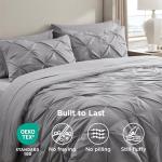 Bedsure Queen Comforter Set Grey - 7 Pieces