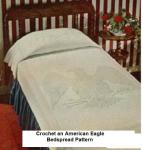 Vintage American Eagle Crochet Bedspread Pattern
