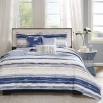 Madison Park Coastal Quilt Set, 6 Pieces, King