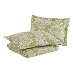 Laura Ashley Queen Reversible Quilt Set with Shams