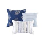 Madison Park Coastal Quilt Set, 6 Pieces, King