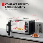 TOSHIBA Small Microwave Oven with Auto Menus