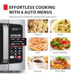 TOSHIBA Small Microwave Oven with Auto Menus