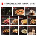 TOSHIBA Small Microwave Oven with Auto Menus