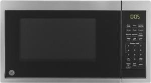 GE 900-Watt Stainless Steel Microwave with Auto Settings