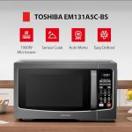 TOSHIBA 1.2 Cu Ft Countertop Microwave Oven