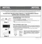GE 900-Watt Stainless Steel Microwave with Auto Settings