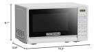 BLACK+DECKER 0.7 Cu. Ft. Compact Microwave Oven