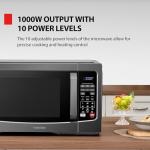 TOSHIBA 1.2 Cu Ft Countertop Microwave Oven