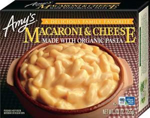 Amy's Organic Macaroni and Cheese Frozen Meal