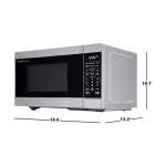 Sharp Stainless Steel Countertop Microwave Oven, 900 Watts