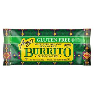 Vegan Gluten-Free Burrito with Organic Beans