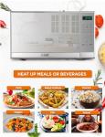 Commercial Chef 0.7 Cu Ft Microwave with Child Lock