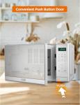 Commercial Chef 0.7 Cu Ft Microwave with Child Lock