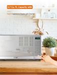 Commercial Chef 0.7 Cu Ft Microwave with Child Lock