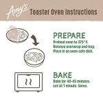 Amy's Vegan Spinach Ravioli Pasta Bowl 8.4 Oz