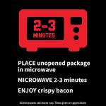 Hormel Black Label Thick Cut Microwave Bacon 12 oz