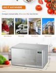 Commercial Chef 0.7 Cu Ft Microwave with Child Lock
