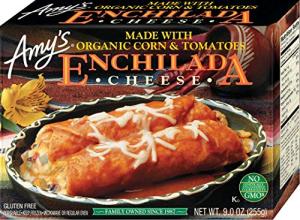 Amy's Organic Cheese Enchilada Frozen Meal, 9 Oz