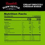 Campbell's Creamy Broccoli Cheddar Bisque, 15.5 oz