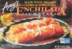 Amy's Organic Cheese Enchilada Frozen Meal, 9 Oz