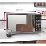 Emerson 1100W Microwave with Grill & LED Display