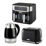 Geepas Kitchen Combo: Electric Kettle, Toaster, Air Fryer