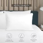 Kuyami Pillow The Kuyami Pillows Bed Pillows Queen Ssize Pillows Home & Hotel Bed Pillows,Shape Retention for Side,Back or Stomach Sleepers Breathable,Soft,Fluffy,Cool (1PCS,King (19x34))