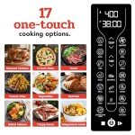 Gourmia 17-in-1 Air Fryer Toaster Oven Combo