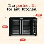 Gourmia 17-in-1 Air Fryer Toaster Oven Combo