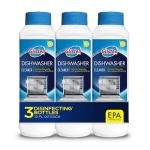 Glisten Dishwasher Cleaner, Lemon Scent, 3-Pack