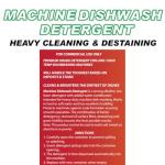 Heavy-Duty Dishwashing Detergent for All Machines