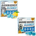 Washing Machine and Dishwasher Cleaning Tablets Bundle