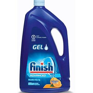 Finish Gel Dishwasher Detergent, Orange Scent, 75oz