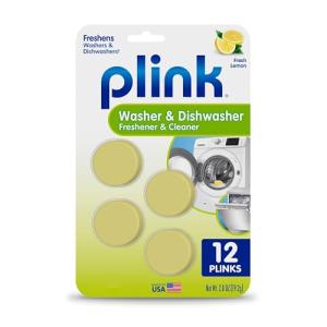 Washing Machine and Dishwasher Cleaner Tablets - Lemon Scent