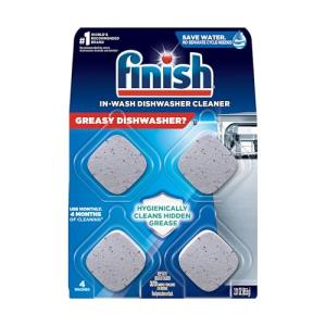 Dishwasher Cleaner Tablets for Deep Cleaning and Odor Removal