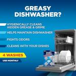Dishwasher Cleaner Tablets for Deep Cleaning and Odor Removal