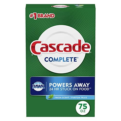 Cascade Complete Fresh Scent Dishwasher Detergent 75 oz