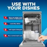 Dishwasher Cleaner Tablets for Deep Cleaning and Odor Removal