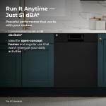Kenmore 24" Stainless Steel Dishwasher with Smart Features