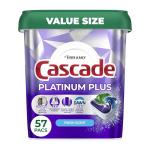 Cascade Platinum Plus Dishwasher Pods, 57 Count