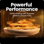 Chefman 20L 800W Microwave Oven with 6 Presets