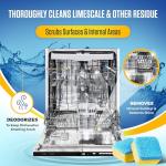 Lemon-Scented Dishwasher Cleaner Tablets - 24 Count