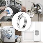 Washing Machine Drain Hose Connectors with Clamps