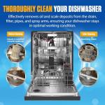 Lemon-Scented Dishwasher Cleaner Tablets - 24 Count